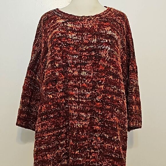 Peruvian Connection Alpaca Wool Cropped Sweater Top Size M/L - Picture 1 of 8